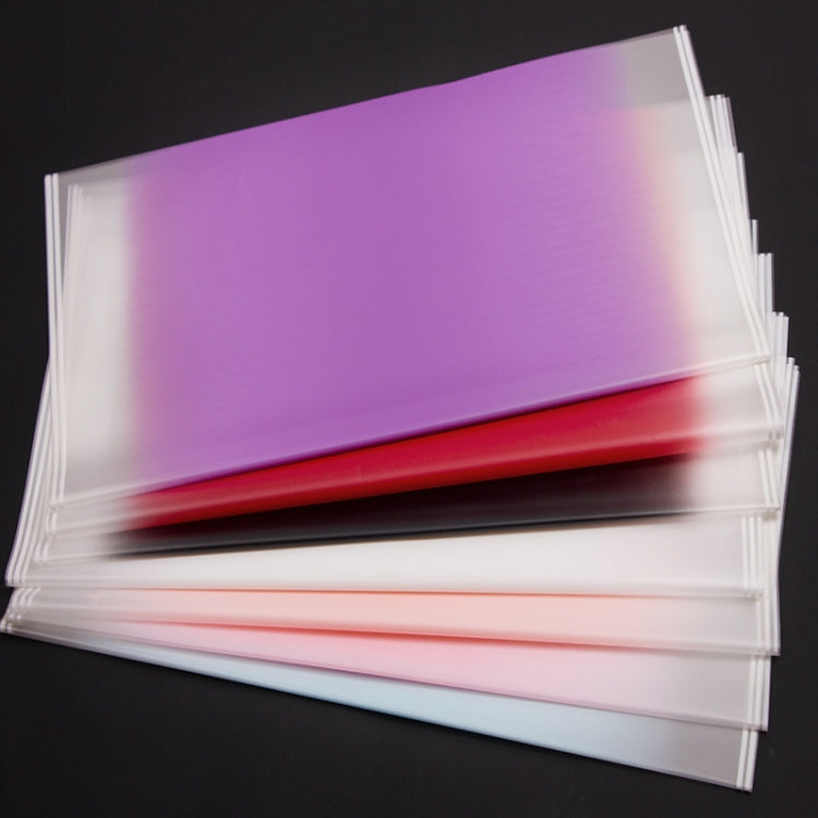 20 Sheets / Pack Gradient Matte Paper Waterproof Translucent Flower Wrapping Paper OPP Material Gift Wrapping Paper