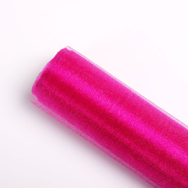 Snow Yarn Flowers Packaging Wedding Decoration Simple Gauze Flowers Packaging Materials