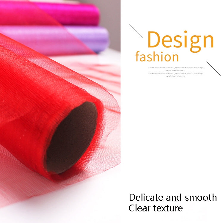 Snow Yarn Flowers Packaging Wedding Decoration Simple Gauze Flowers Packaging Materials