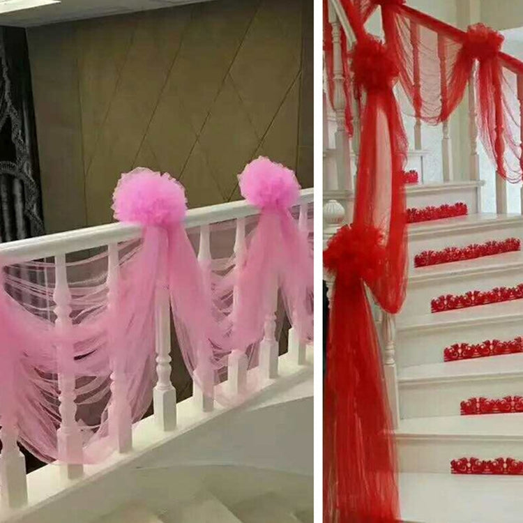 Snow Yarn Flowers Packaging Wedding Decoration Simple Gauze Flowers Packaging Materials