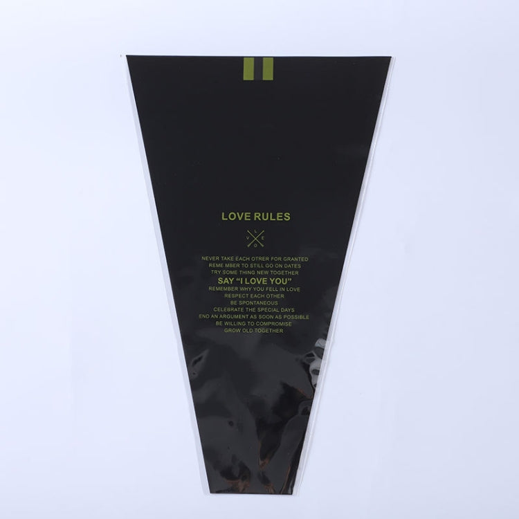 Flower Packaging Bag Trapezoid Bag Dried Flower Bag