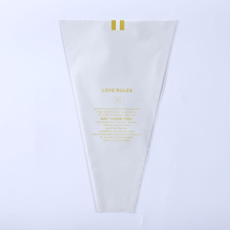 Flower Packaging Bag Trapezoid Bag Dried Flower Bag