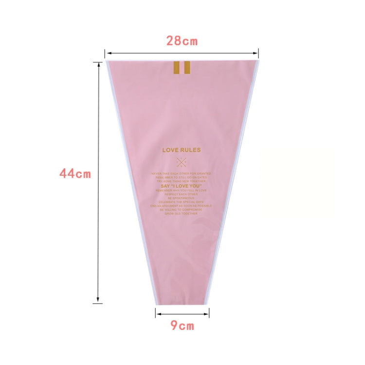 Flower Packaging Bag Trapezoid Bag Dried Flower Bag