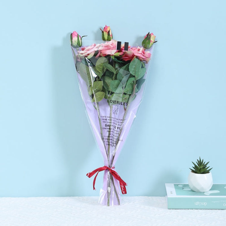 Flower Packaging Bag Trapezoid Bag Dried Flower Bag