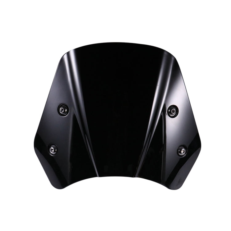 5-7 Inch Retro Motorcycle Windshield Universal Modified Windshield