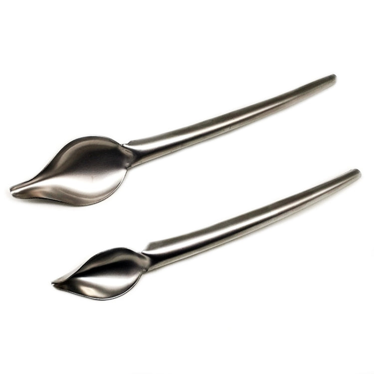 2 in 1 DIY Stainless Steel Chocolate Spoon Decorating Filter Spoon Set