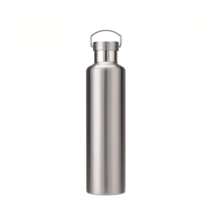 304 Vacuum Stainless Steel Vacuum Flask Double-Layer Large-Capacity Outdoor Water Bottle Mountaineering Sports Bottle