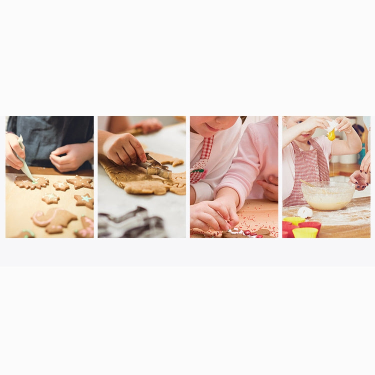 12 in 1 Stainless Steel Biscuit Cutting Set Fondant Biscuit Mold Round Cake Baking Mold