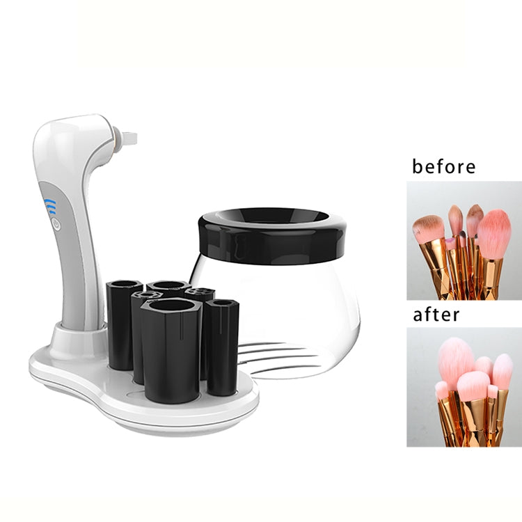 Electric Scrubber Make-Up Brush Cleaning Machine Automatic Dryer USB Rechargeable Make-Up Brush Cleaner