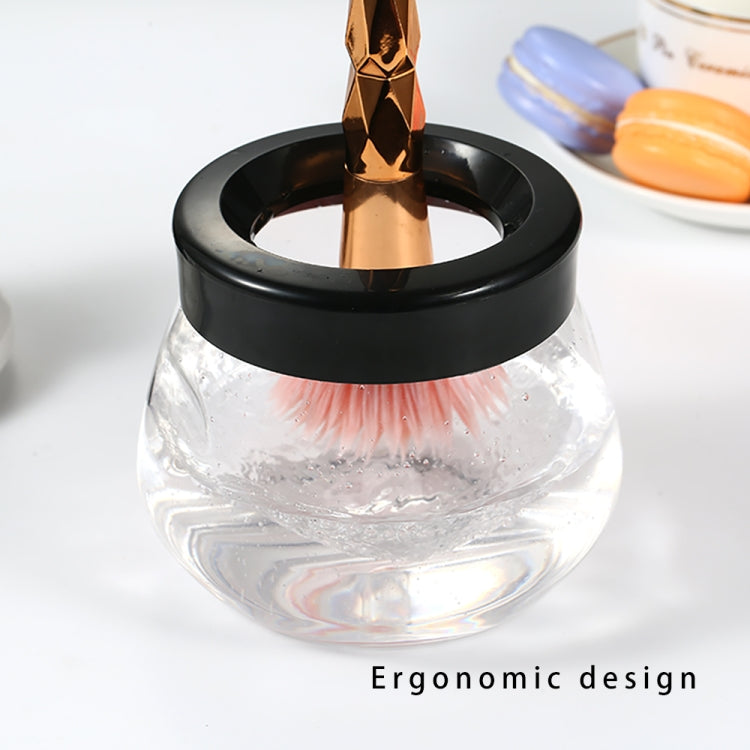 Electric Scrubber Make-Up Brush Cleaning Machine Automatic Dryer USB Rechargeable Make-Up Brush Cleaner