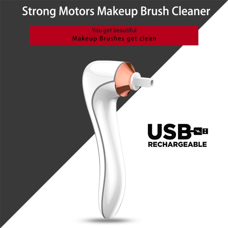 Electric Scrubber Make-Up Brush Cleaning Machine Automatic Dryer USB Rechargeable Make-Up Brush Cleaner