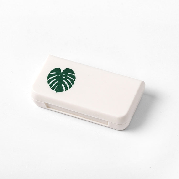 8 PCS Small Portable Moisture-proof Sealed Medicine Box 3 Compartments A Day Medicine Divided