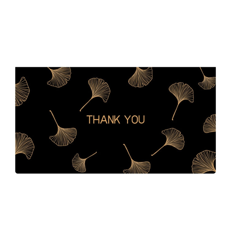 12 PCS Black Bronzing Greeting Card Holiday High-End Golden Blessing Greeting Card With Envelope