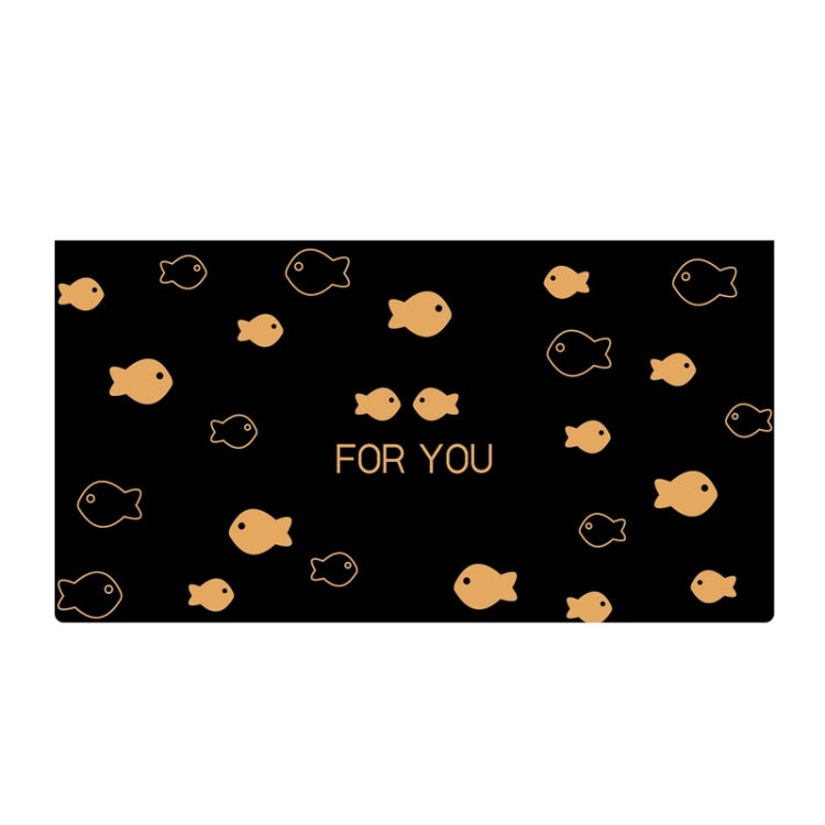 12 PCS Black Bronzing Greeting Card Holiday High-End Golden Blessing Greeting Card With Envelope