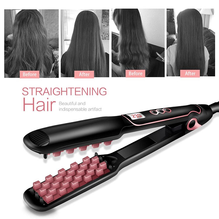 Multi-functional Long & Short Hair Styling Iron Ceramic Tourmaline Volumizing Hair Iron