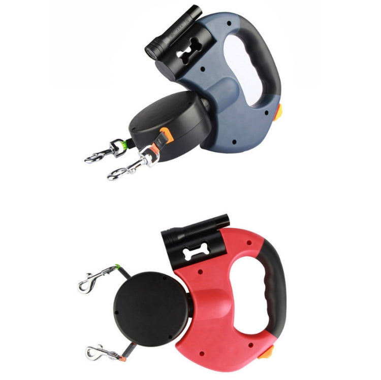 Medium & Large Dog Tractor With LED Light For Night Travel Lighting Traction Rope