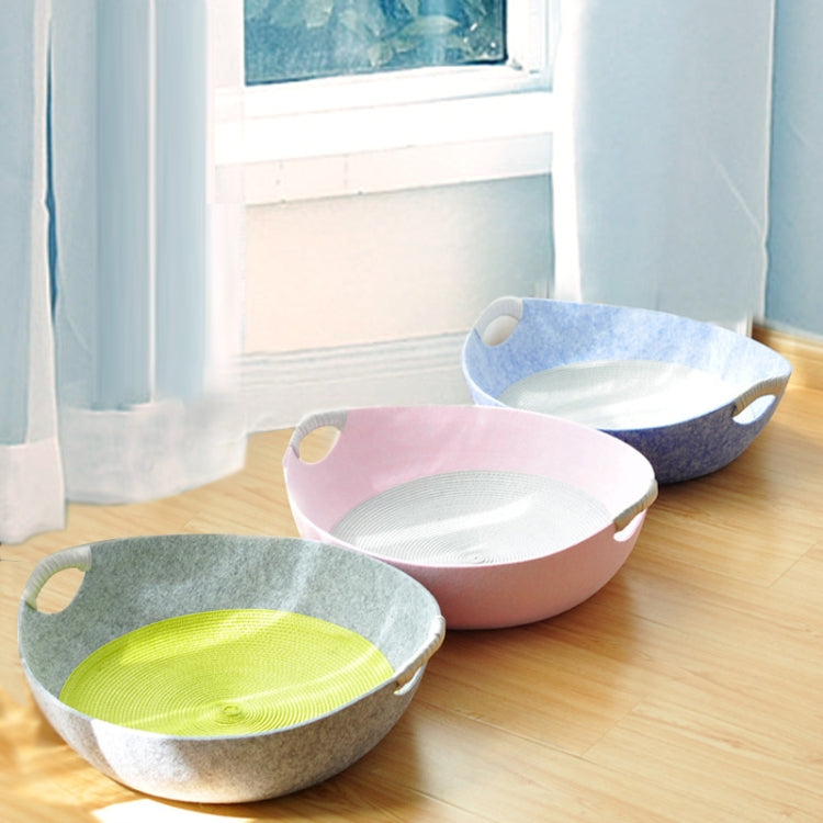 Four Seasons Universal Felt Nest For Pets Cat Bed Pet Supplies