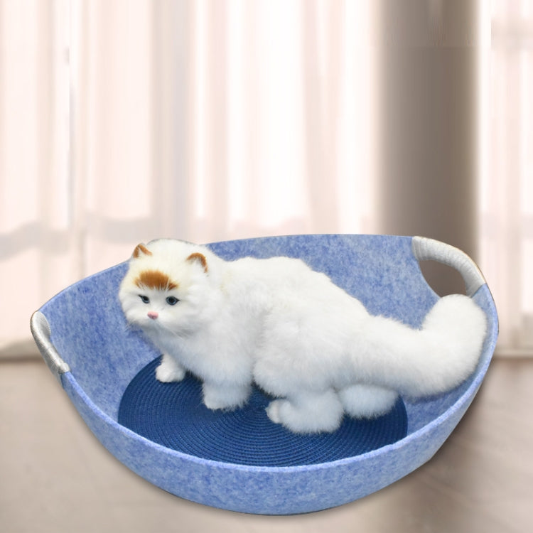 Four Seasons Universal Felt Nest For Pets Cat Bed Pet Supplies