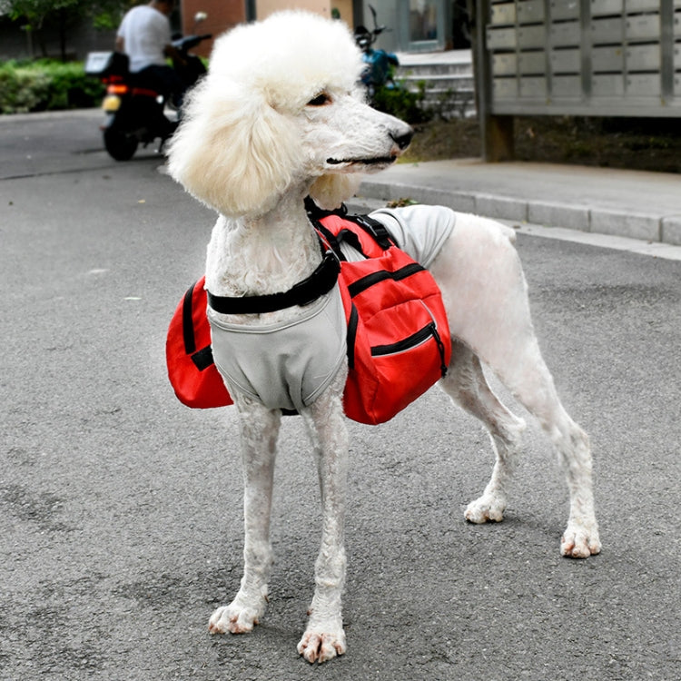 Pet Chest Backpack Multifunctional Outdoor Detachable Backpack For Dogs with Leash
