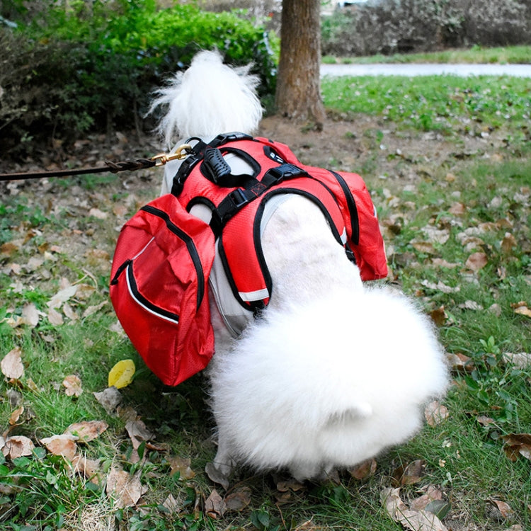 Pet Chest Backpack Multifunctional Outdoor Detachable Backpack For Dogs with Leash