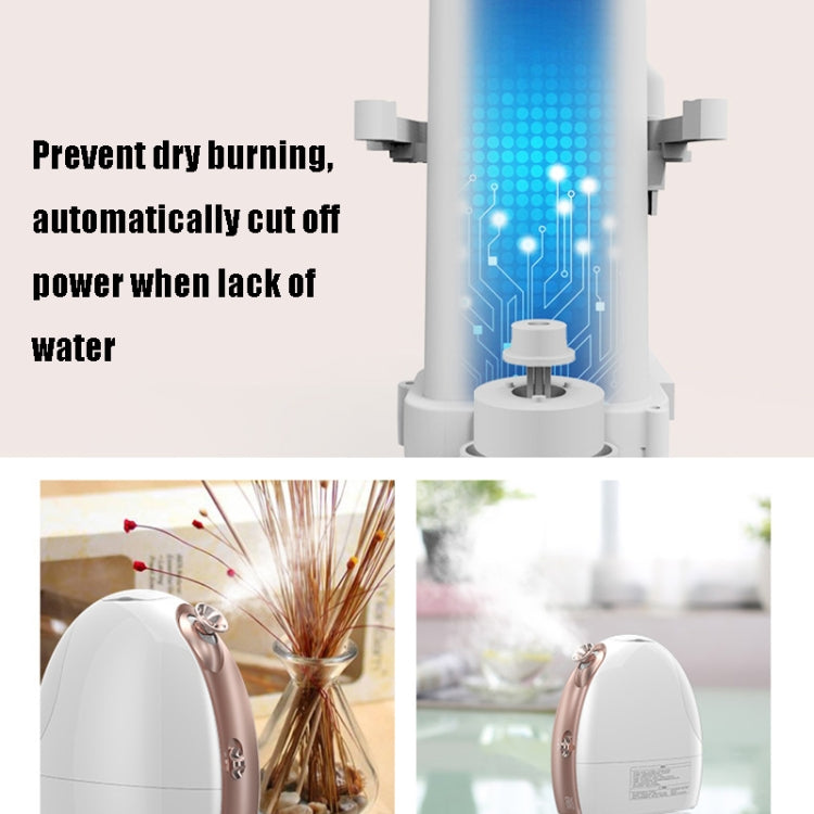 Hot and Cold Spray Fruit and Vegetable Steaming Face Device Nano Spray Water Replenishing Instrument Beauty Instrument, CN Plug