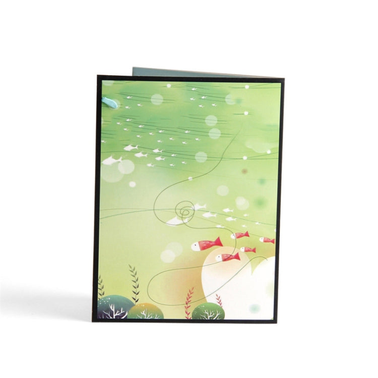 Color Ferris Wheel Three-Dimensional Greeting Card 3D Handmade Card