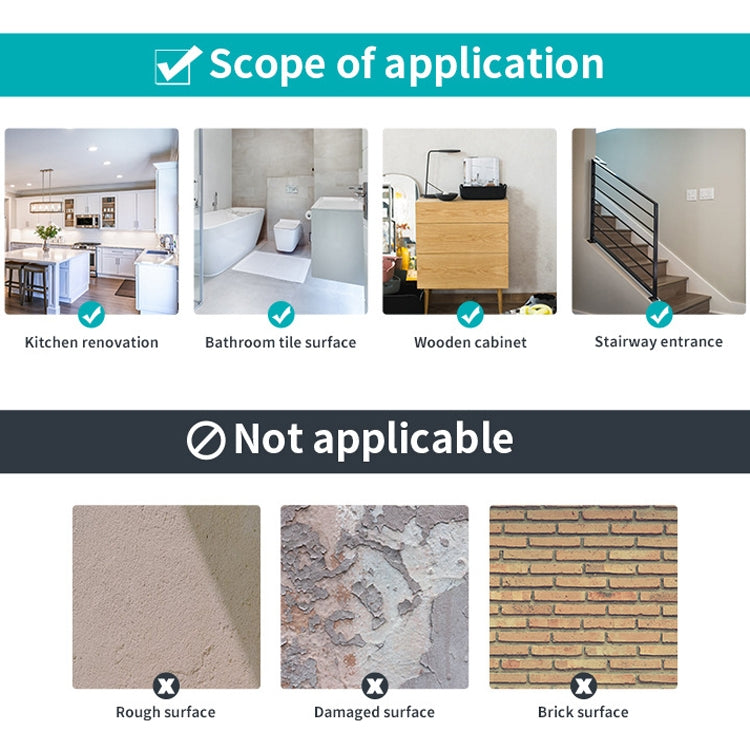 Geometric Pattern Staircase Wall Tile Sticker Kitchen Stove Water And Oil Proof Stickers