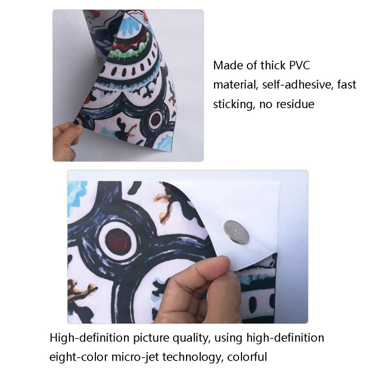 Self-Adhesive Heat-Resistant Oil-Proof Stickers Household Kitchen Stove Tile Wall Stickers