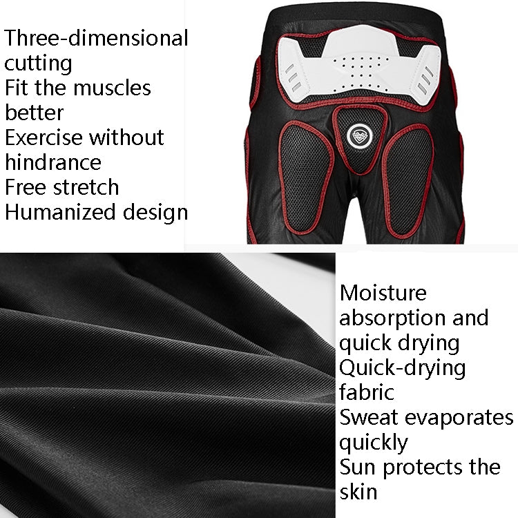 SULAITE Motorcycle Cross-Country Riding Trousers Protective Hip Pants