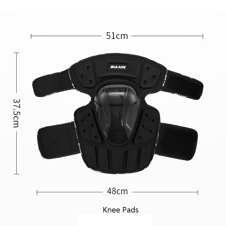 SULAITE Off-Road Motorcycle Windproof Warmth Drop-Proof Breathable Carbon Fiber Protective Gear