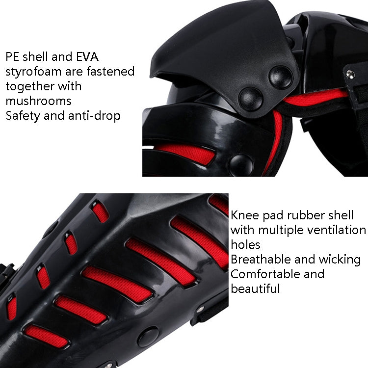 SULAITE Motorcycle Outdoor Riding Anti-Fall Protective Gear Knee Pads