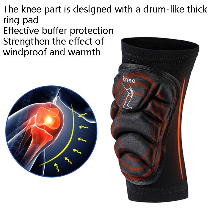 SULAITE GT--314 Cross Country Riding Ski Skating Roller Skating Knee Pads Outdoor Sports Protective Gear