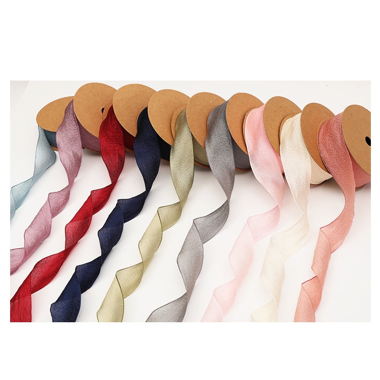 Kapok Yarn Ribbon Flower Packaging Ribbon Headdress Headband