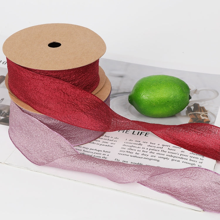 Kapok Yarn Ribbon Flower Packaging Ribbon Headdress Headband