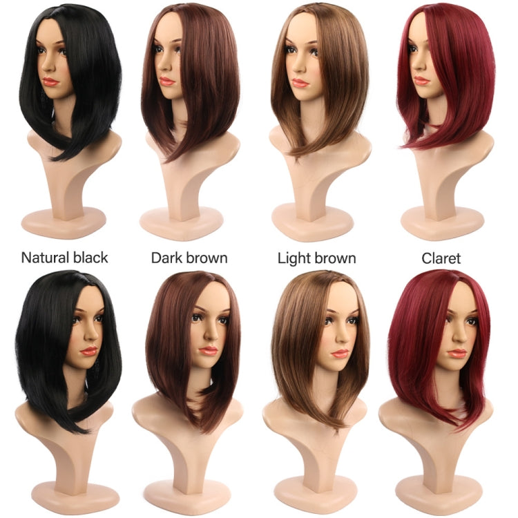 Ladies Short Hair Bobo Head Synthetic Hair Cover