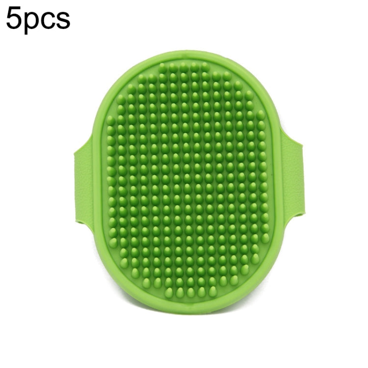5pcs Pet Bathing Massage Brush For Dogs Cleaning And Beauty Tools