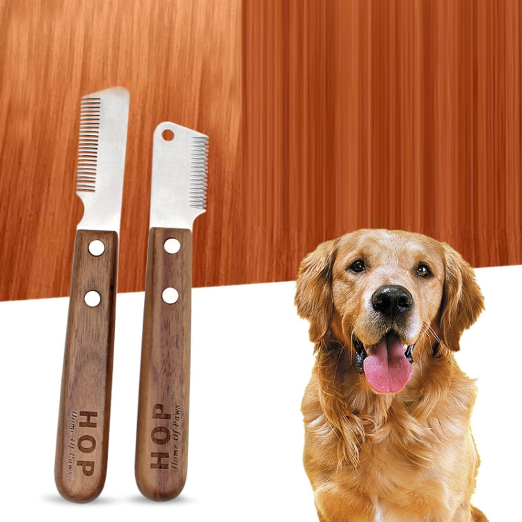 HOP Terrier Dog Plucking Knife Pet Grooming & Shaving Tool