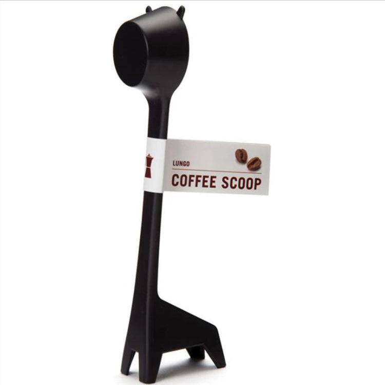 5 PCS Cartoon Giraffe Shape Coffee Spoon Coffee Bean Powder Quantitative Spoon Metering Plastic Spoon