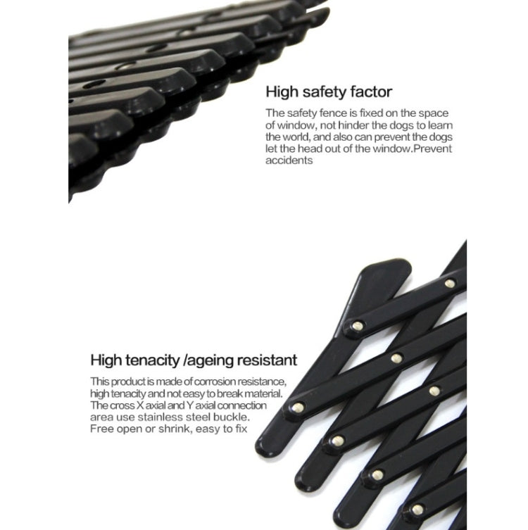 Pet Car Window Protective Fence Car Retractable Protective Fence