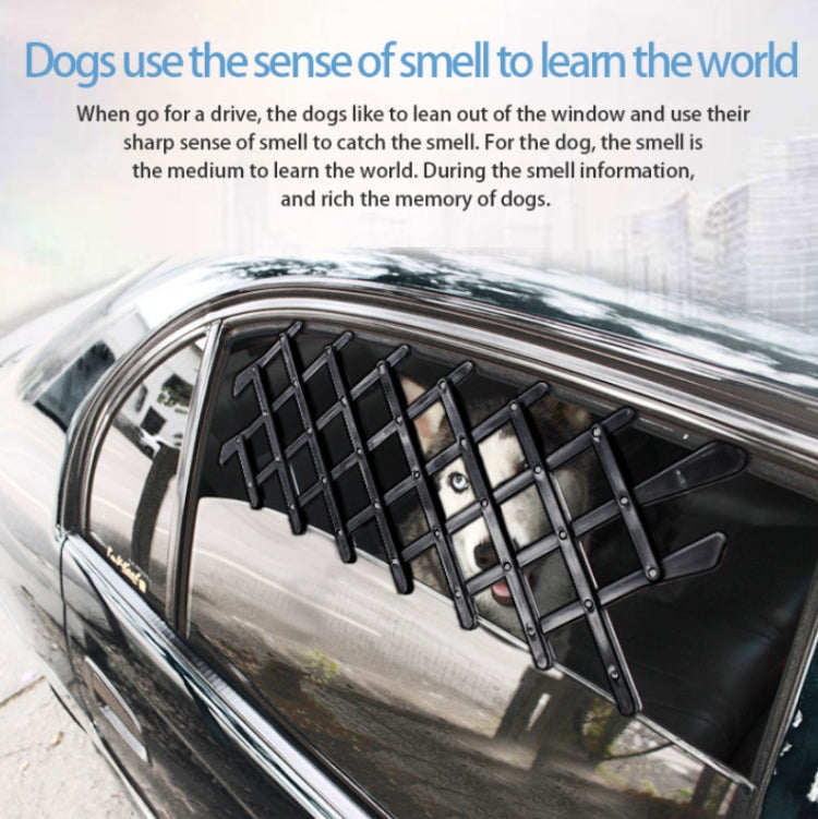 Pet Car Window Protective Fence Car Retractable Protective Fence