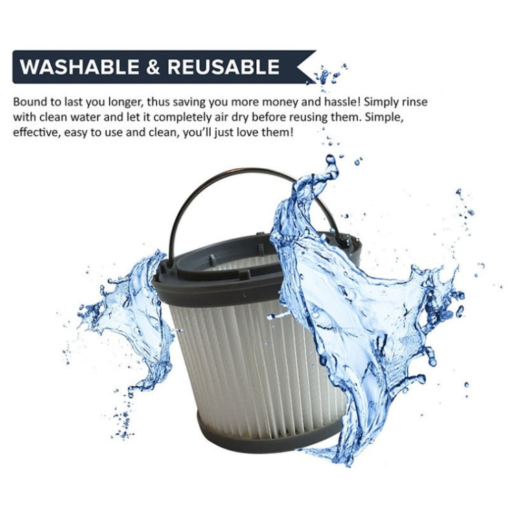 2 PCS Handheld Vacuum Cleaner Filter Accessory For Black&Decker PV1210/PV1020L/PD11420L