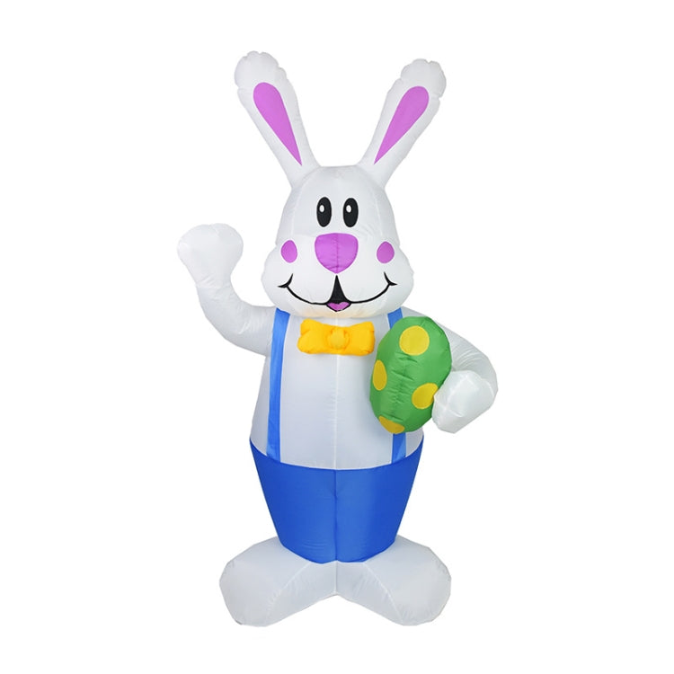 HC-FHJ-12002 Easter Decoration Cartoon Inflatable Model 1.9m Inflatable Rabbit Holiday Venue Layout