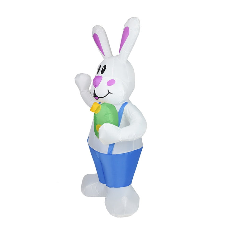 HC-FHJ-12002 Easter Decoration Cartoon Inflatable Model 1.9m Inflatable Rabbit Holiday Venue Layout