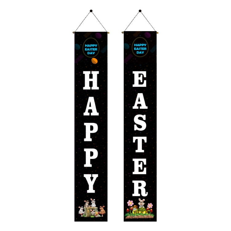 30x180cm Easter Door Curtain Hanging Flag Decoration Holiday Party Banner