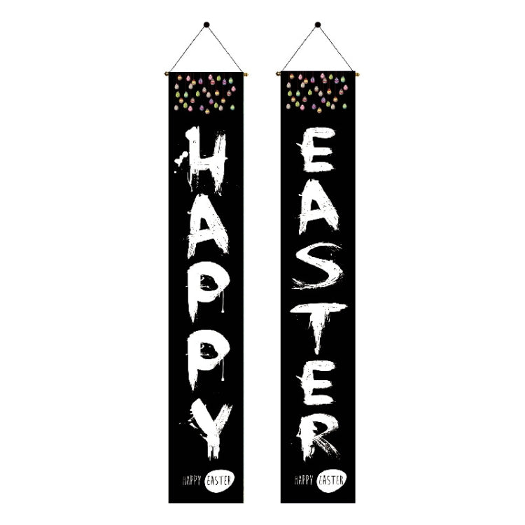 30x180cm Easter Door Curtain Hanging Flag Decoration Holiday Party Banner