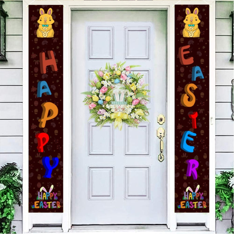 30x180cm Easter Door Curtain Hanging Flag Decoration Holiday Party Banner