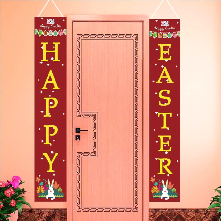 30x180cm Easter Door Curtain Hanging Flag Decoration Holiday Party Banner