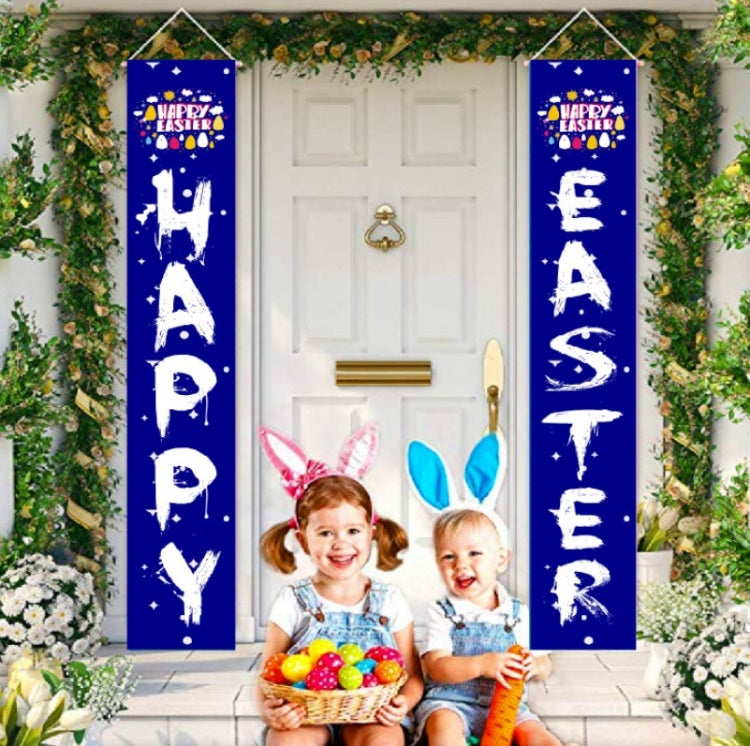30x180cm Easter Door Curtain Hanging Flag Decoration Holiday Party Banner