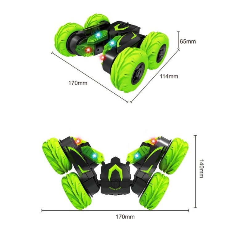 Double-Sided 360-Degree Lighting Stunt Car Climbing And Rolling Remote Control Off-Road Vehicle