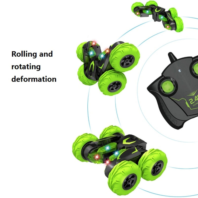 Double-Sided 360-Degree Lighting Stunt Car Climbing And Rolling Remote Control Off-Road Vehicle